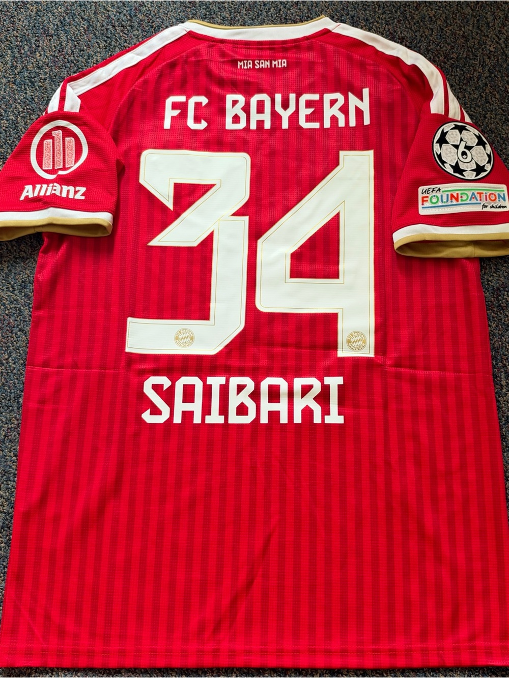 SAIBARI 34 BAYERN 26/27 HOME JERSEY (M)